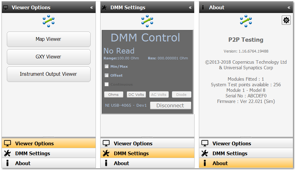 P2P Testing NavBands