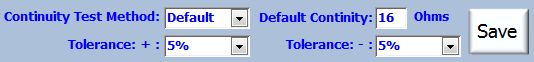 7. Default Test Profile