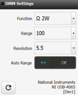 3. DMM Settings