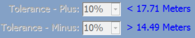 5. Tolerance Values
