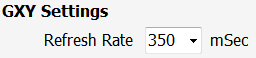 1. GXY Settings