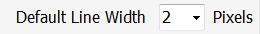 5. Default Line Width